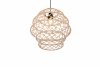Lampa wisząca pleciona kolor naturalny owalna boho rystykalna industrialna minimalistyczna nad stół do salonu sypialni HIVE R31681936 Rl